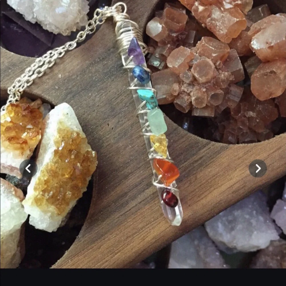🧘🏽♀️🧘🏼NEW CHAKRA NECKLACE - Picture 2 of 5